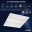 Luminaire à DEL 2 pi 2 pi LUXRITE, panneau de panier central, 5CCT (3000K-6000K), 20W-40W, 2500-5000LM, 0-10V à intensité variable 120-277V ETL DLC Premium, paquet de 4-126028727-126028726