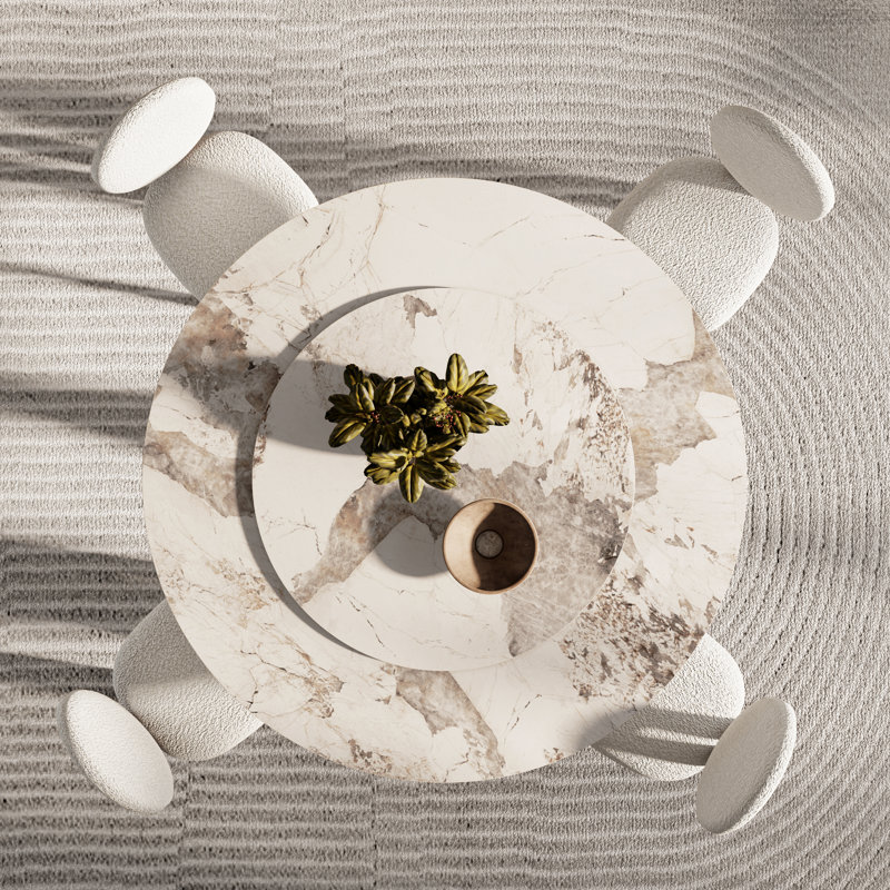 Table de salle à manger Wildon, Pandora, H 29,52 po x L 59,05 po x l 59,05 po