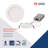 Wafer 6'' Air-Tight Standard Recessed Lighting Kit-36607171