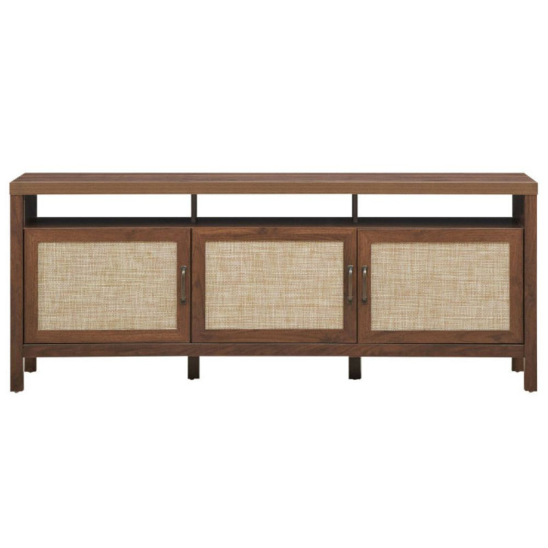 Adma Unfinished Entertainment Center for TVs up to 65", Brown