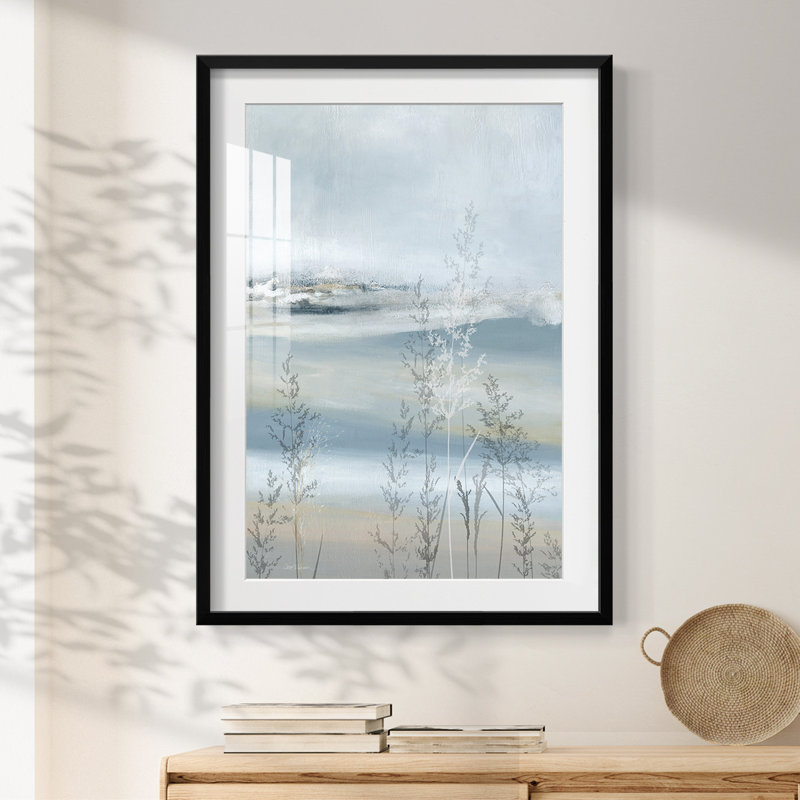Soft Seagrass -Framed Print