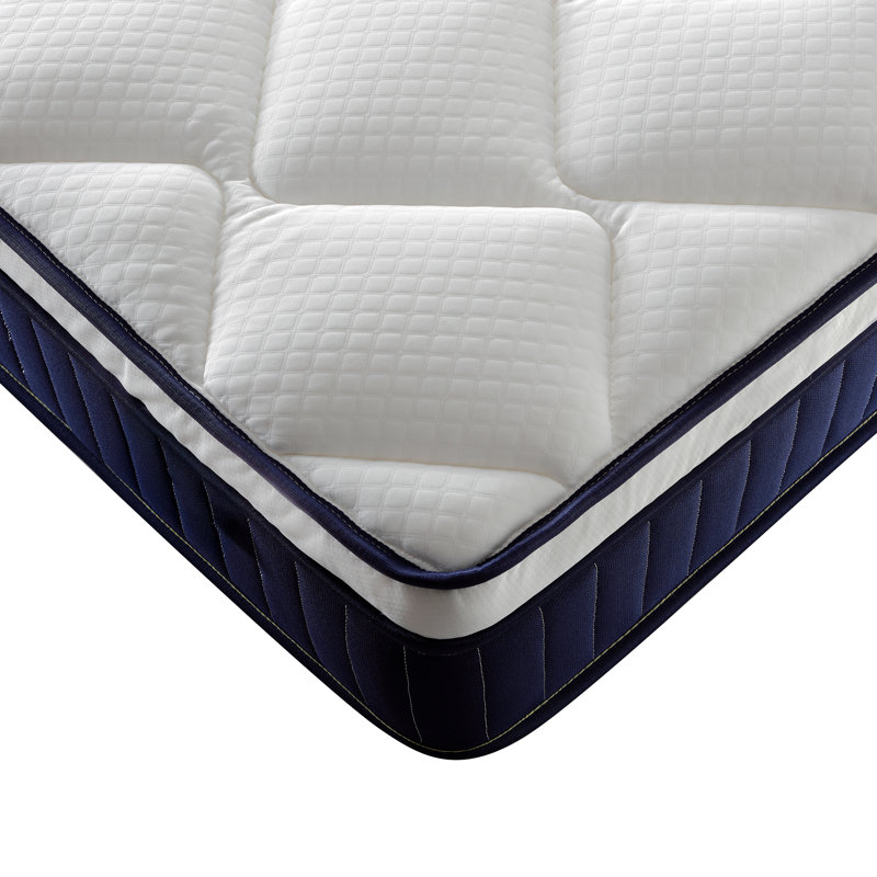 Matelas hybride moyen ferme 10 po dans une boîte - mousse à mémoire de forme et ressorts ensachés, Certipur-US, Lit simple