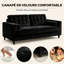 Karnak Velvet Sofa-848737073