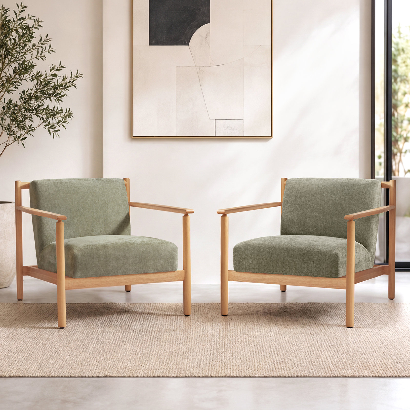 Anastasia Armchair, Green