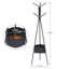 Freestanding 4 - Hook Coat Rack