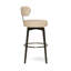 Clermont Upholstered Stool with Metal Frame-1045718877-1045718879