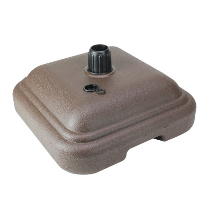 Base de parasol d'extérieur 15 po Brown