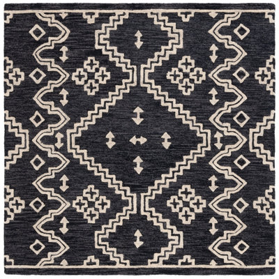 Madawaska Hand Tufted Wool Southwestern Rug