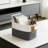 Woven Storage Basket With Handles, Multipurpose Jute Organizer For Shelves, Toys, Towels, And Home Decor, Foldable Design For Easy Storage-629617515-629617512