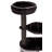 TRIXIE Giada 44" Cat Tree, 4-Level Sisal Cat Scratcher, Plush Covered Cat Condo with, Removable Cushions, Cat Bed