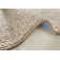 Wolly Machine Woven Brown Rug