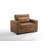 Kridia 77'' Faux Leather Reclining Sleeper Sofa-1970477576-1970477575