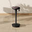 Tabouret réglable sans dossier, tabouret réglable, brun