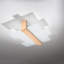 Karragullen Frosted Glass Flush Mount-2143912067