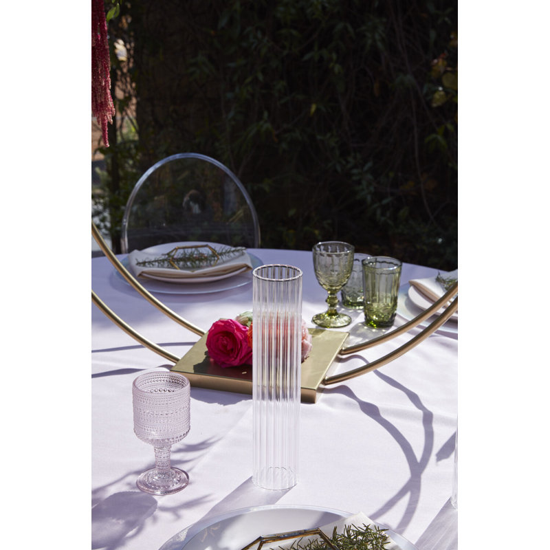 Manchon en verre optique Daphnee , H 12 po x l 2,5 po x P 2,5 po