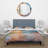 Glorious Sunset Breaking Waves By The Shore - Nautical Duvet Cover Set - Microfiber Polyester-66399626