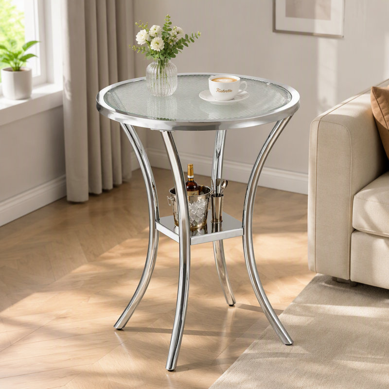 Table de salle à manger, Chrome chrome