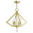 4 - Light Geometric Chandelier