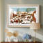 Massacre des Innocents, v. 1565-1567 - Peter Bruegel l'Ancien - Toile encadrée sur mesure-129247049-129247050-129247063