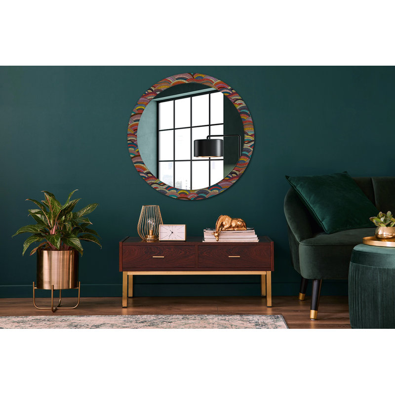 Huldar Glass Flat Wall Mirror