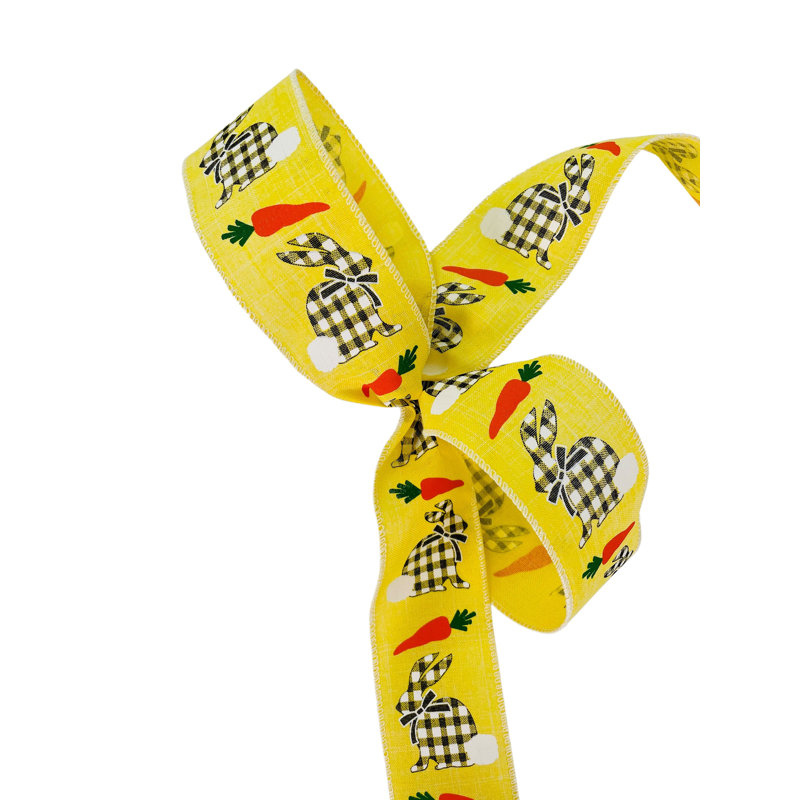 Ruban Gingham Bunny
