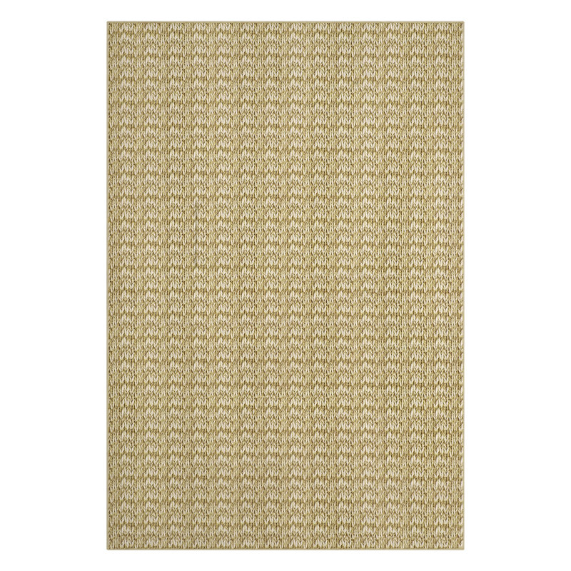 Braided Print Machine Washable Rug with Rubber Backing for Living Room Non-Slip Dining Room Rug Easy-Cleaning Floor Carpet for Bedroom