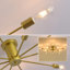 Lorise 10-Light 97cm Semi Flush Mount-748824235