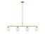 Lustre linéaire à quatre lumières Nube-125544856-125544857
