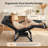Zero Gravity Chair with Cushion, Adjustable 90°–170° Reclining Lounge Chair, Heavy-Duty Folding Outdoor Recliner with Aluminum Alloy Lock, 500 lbs Capacity for Patio, Camping & Beach-129459965