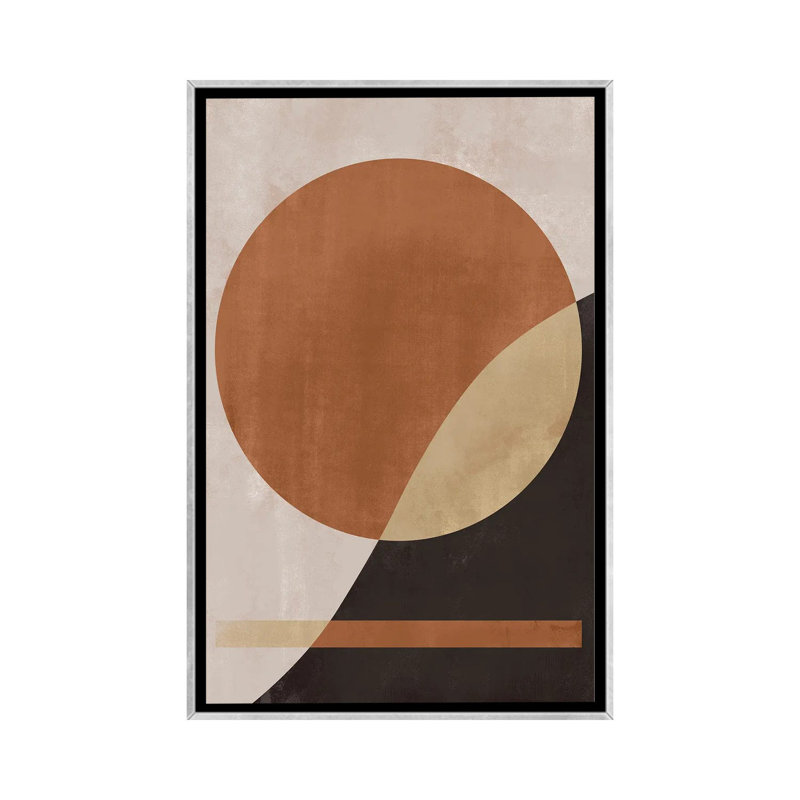 «Abstract Mountain V», reproduction d'art sur toile encadrée, H 26 po x l 18 po, Toile à cadre flottant sans passe-partout