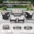 3-Piece PE Wicker Patio Conversation Set