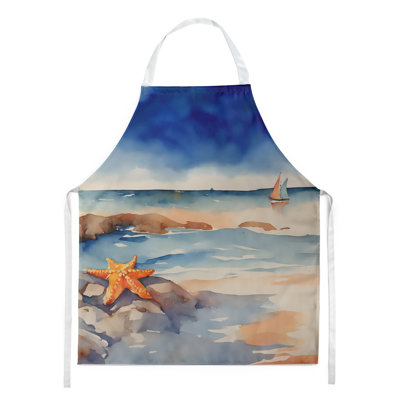No Pattern Bib Apron