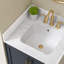 24 po Meuble-lavabo en marbre Real