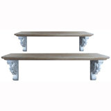 Abidul 31.5'' W Wood Shelving Unit