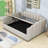 Wooden Upholstered Daybed with Underneath Storage-1860546071-1860546070