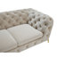 Soule - Causeuse transitionnelle en velours-457452750-529068195
