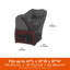 Housse pour souffleuse à neige à 2 étages Modern Leisure Chalet, L 47 po x l 31 po x H 37 po, noir