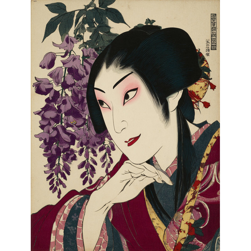 Art mural sur toile tendue Wisteria, L 12 po x H 16 po x P 1 po