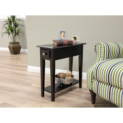 Modern End Table With Ample Storage Space, Perfect For Sofa Side Or Living Room, Easy Assembly Required