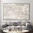 Neutral Abstract Brushstroke Minimalist  Art Extra Large Framed Wall Art Print Decor (Framed Assembly Required)-105075871