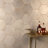 Mandalay Hex 9.13 in. x 10.51 in. Polished Concrete Look Porcelain Floor and Wall Tile-70773856