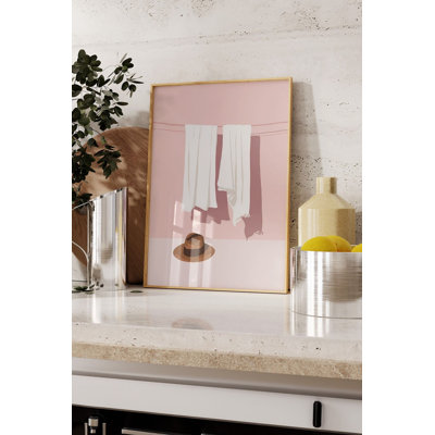 Peinture décorative encadrée