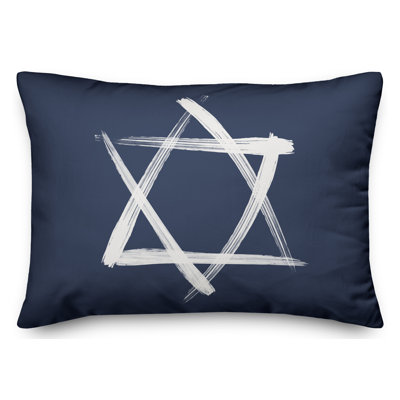  Housse de coussin lombaire étoile de David Brush Stroke