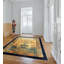 Floral Area Rug in Beige