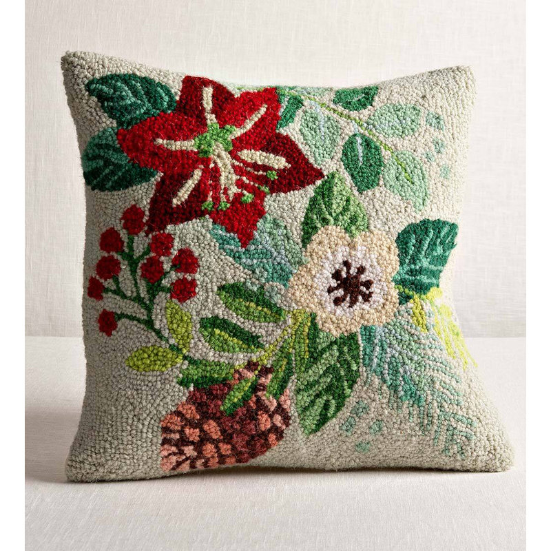 Floral Throw Pillow