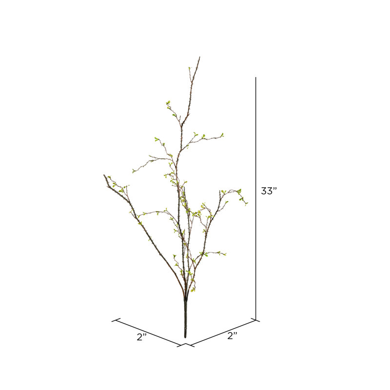 33'' Faux Birch Branch