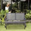 Banc oscillant d'extérieur pour 2 personnes Outsunny-86891065