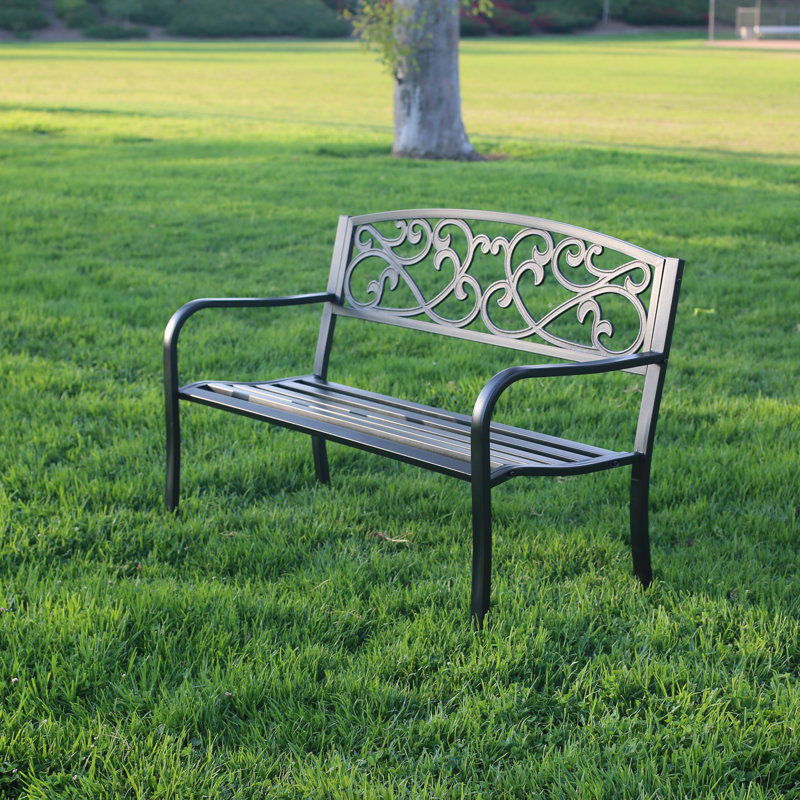 Metal Outdoor Bench