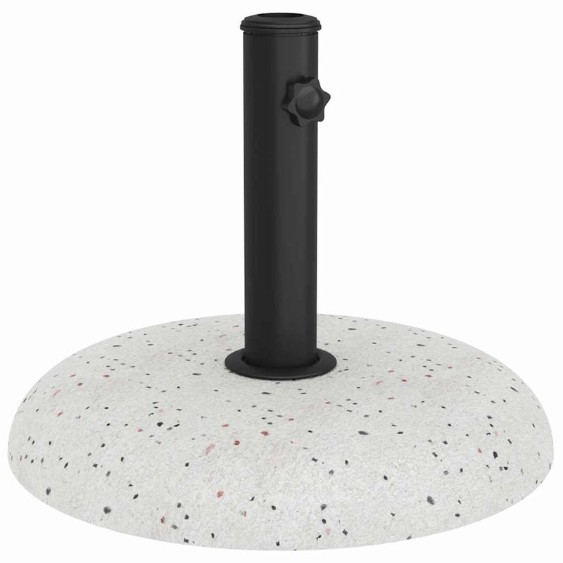 20.93kg Concrete Umbrella Base, White