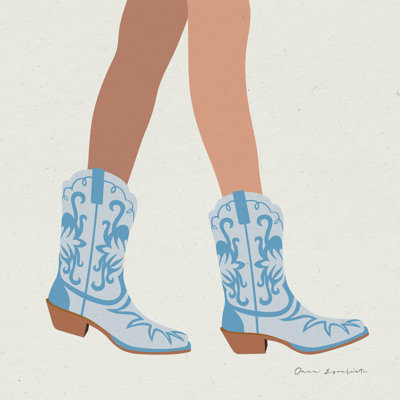 Cowgirly I Blue by Omar Escalante